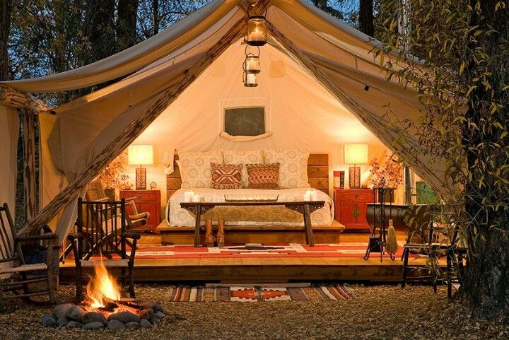 Glamorous Country Camping